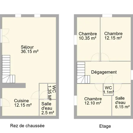 Holiday home De France 6 Personnes A Laumede *